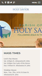 Mobile Screenshot of parishoftheholysavior.com